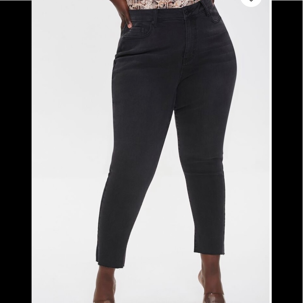 Forever 21 plus size mom jeans